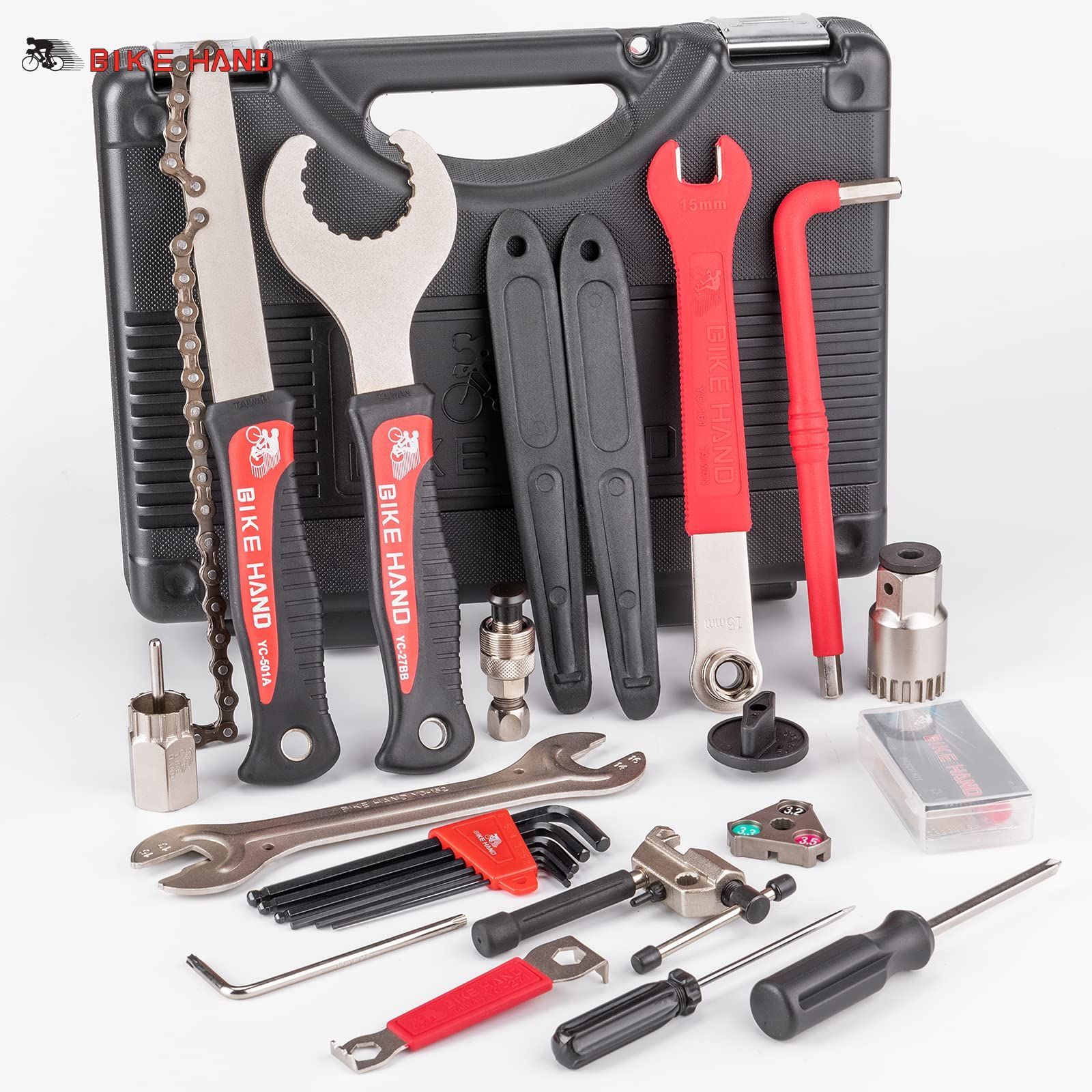 BIKE HAND 自転車 工具セット シマノ対応 整備 修理 工具キット BIKE HAND 自転車 工具セット シマノ対応 整備 修理 工具キット