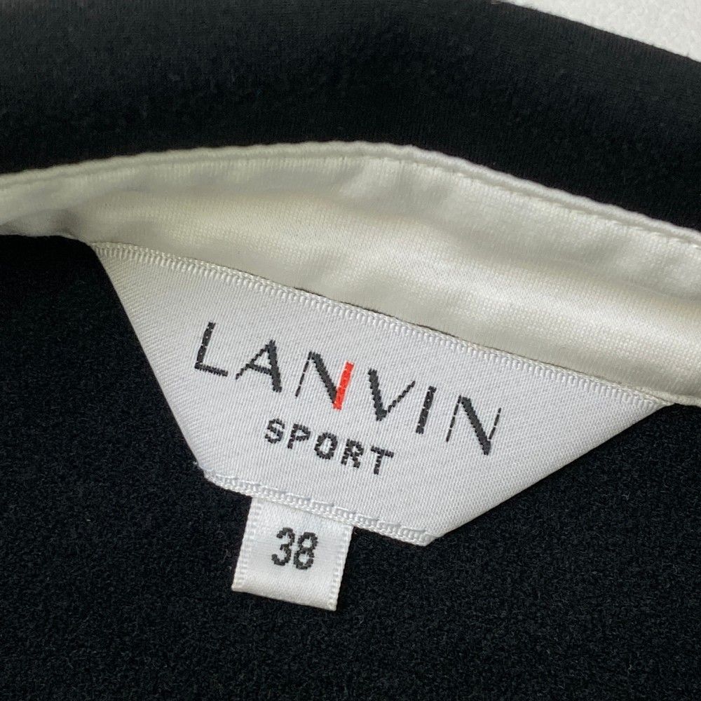 サイズ：38 LANVIN SPORT ランバン スポール ハーフジップ 長袖