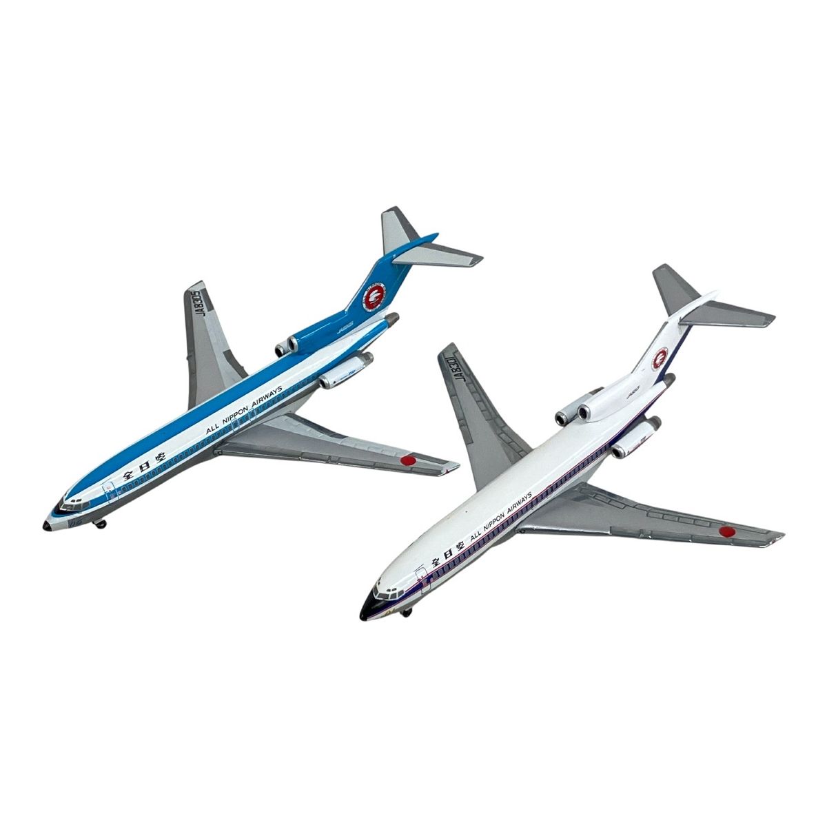 全日空商事 1 400 NH40043 ボーイング B727 JA8301 727-100 JA8305 モヒカンルック NH40044 航空機 飛行機模型セット K10475657