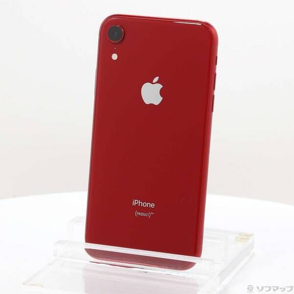 品〕 iPhoneXR 最高 128GB プロダクトレッド MT0N2J／A SIMフリー【349
