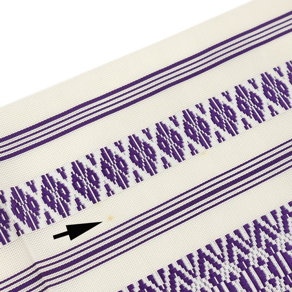 ⑥⑨①博多織 紗 夏帯 新品未使用 名古屋帯 正絹 6-5-01371a.jpg