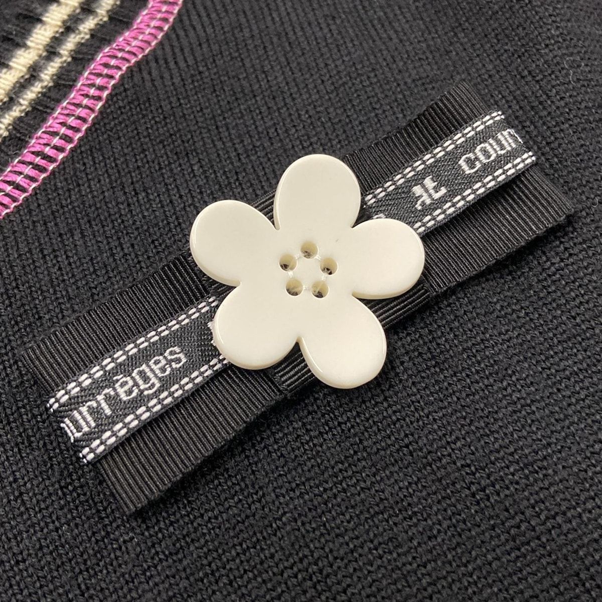クルーネック|スパンコール|刺繍