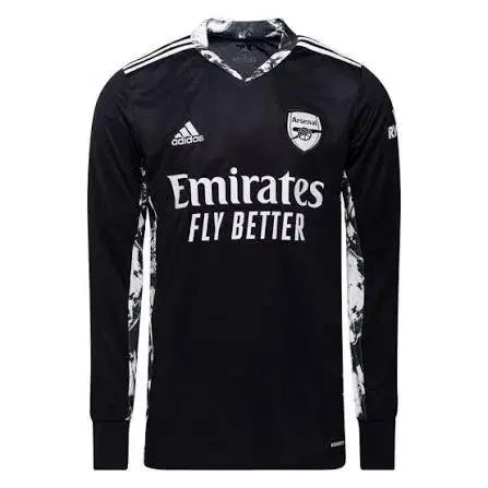 20-21 アーセナル ゴールキーパー レノ ジャージ ブラック