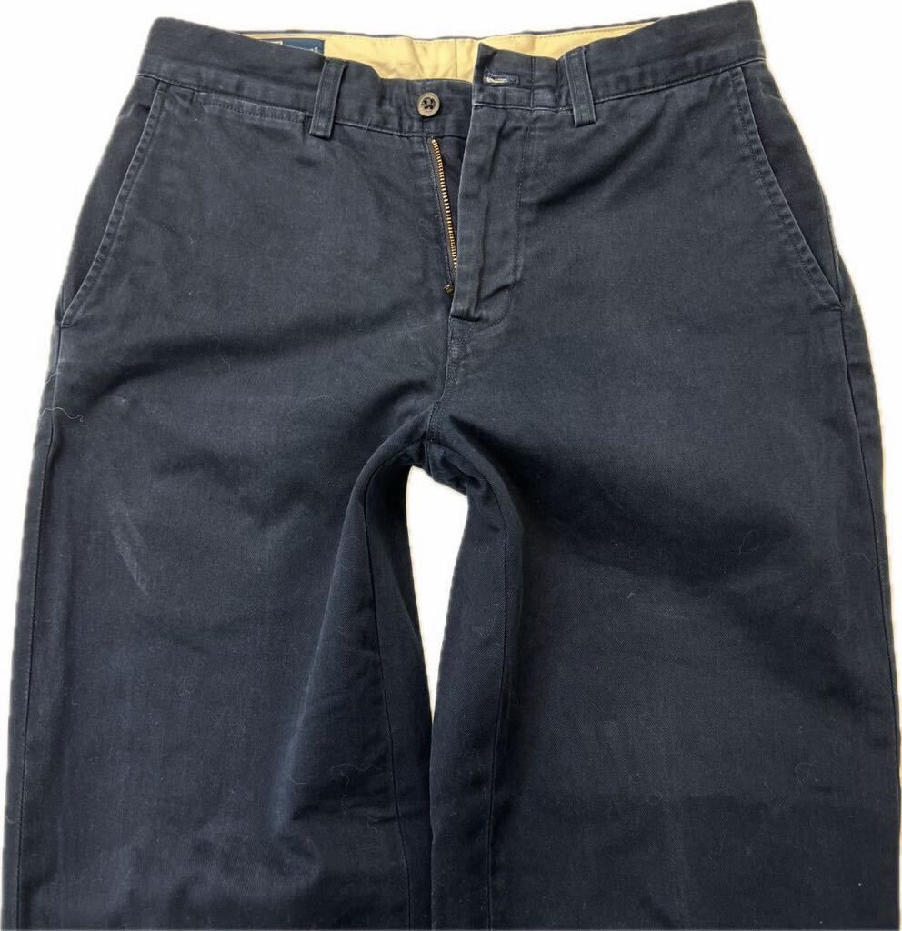 00s ☆ POLO RALPH LAUREN ☆ SMITH PANT コットン パンツ ネイビー