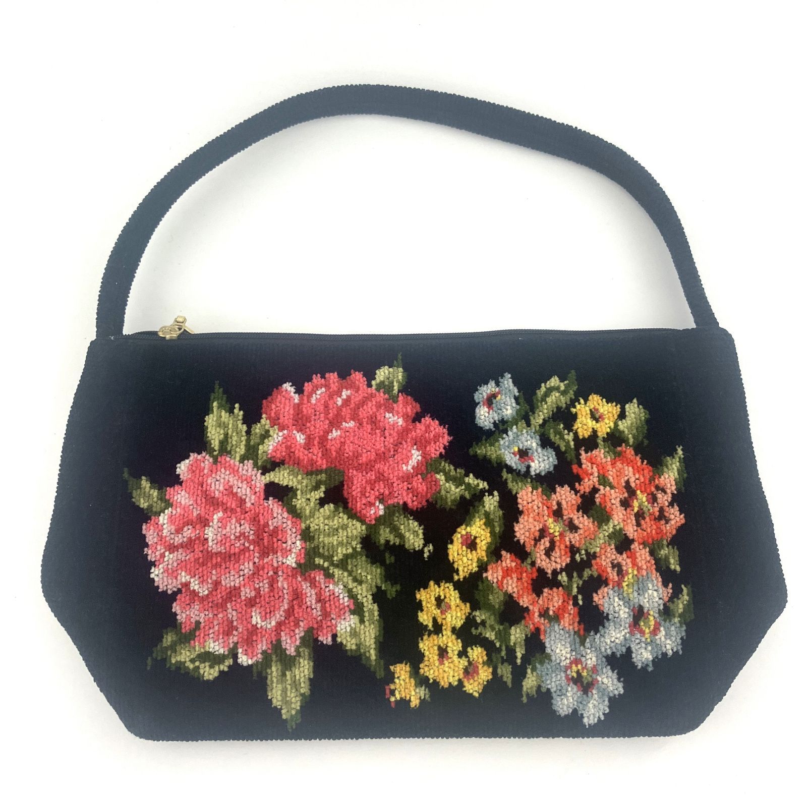 ◇美品 FEILER フェイラー 花柄 シュニ―ル織 ハンドバッグ◇ - メルカリ 