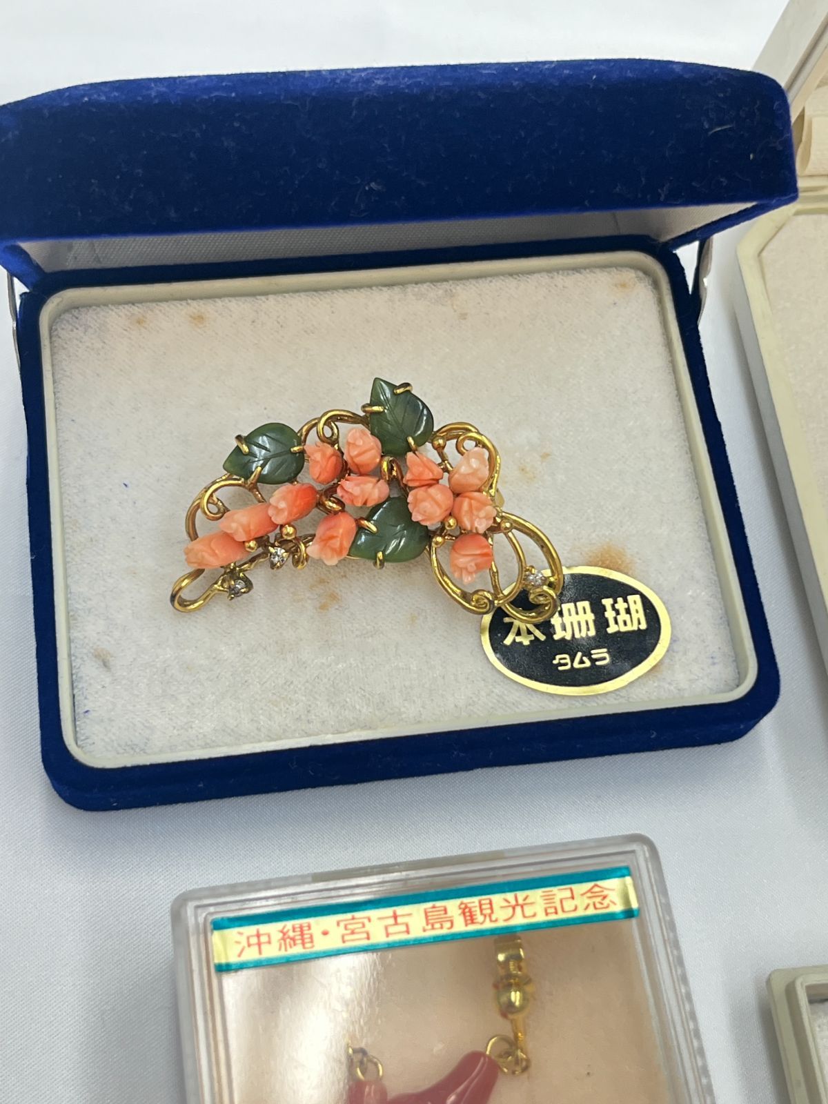 N【ヴィンテージ】342 珊瑚 本珊瑚 サンゴ アクセサリーまとめ