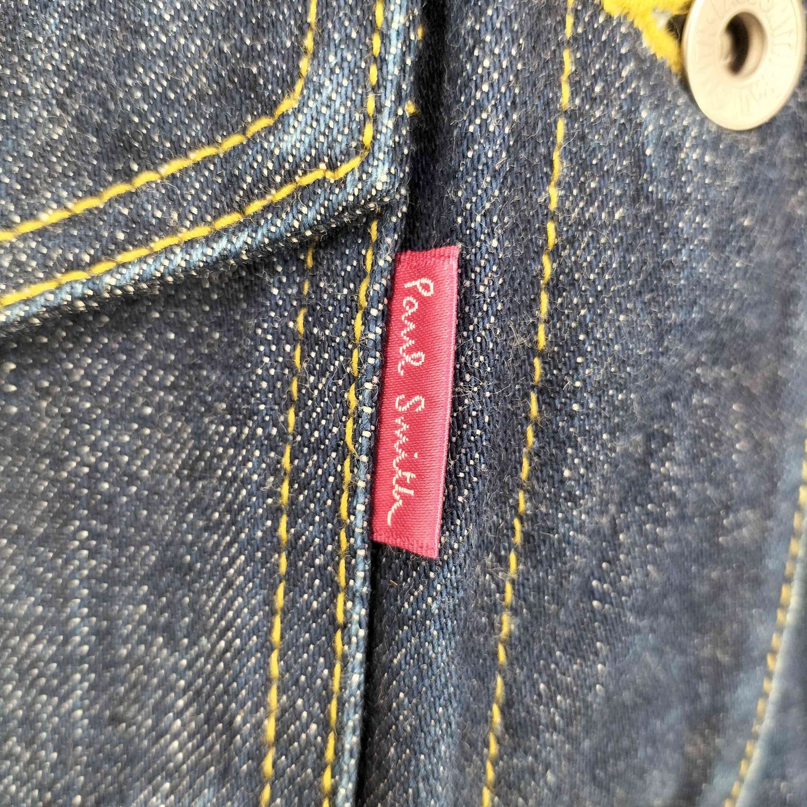 ♡美品♡ ポールスミス　ピンクステッチデニムジャケット　サイズ40 ♡美品♡ ポールスミス ピンクステッチデニムジャケット サイズ