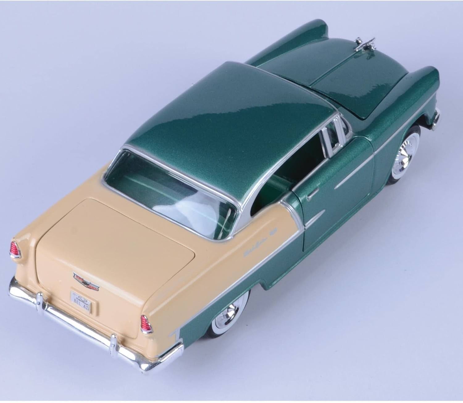 55年シボレーダイキャストモデル 楽天市場】ダイキャスト 1/24 箱入り ミニカー1955 CHEVY BEL AIR