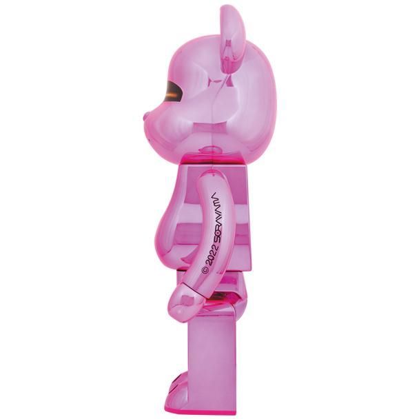 新品 送料無料 BE@RBRICK SORAYAMA×2G PINK GOLD Ver. 1000% /ベア ...