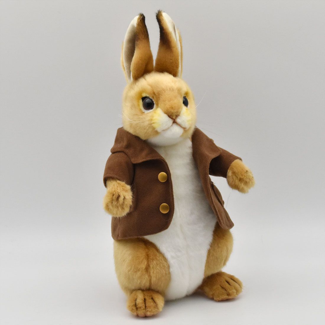 HANSA ピーターラビット コラボ BH7659 ベンジャミンバニー 35cm ウサギ うさぎ 兎 リアル ぬいぐるみ ハンサ 動物 アニマル 置物 人形 フィギュア 大きい 実物大 大型 絵本 主人公