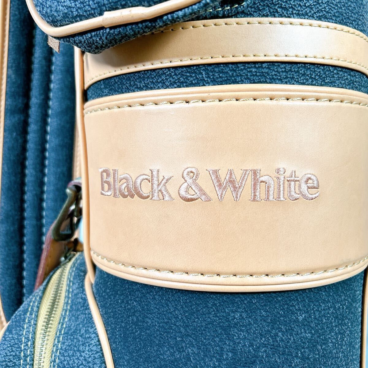 X991 Black & White ゴルフ クラブ ケース X991 Black & White ゴルフ クラブ ケース 自立式クラブケース【ユニ