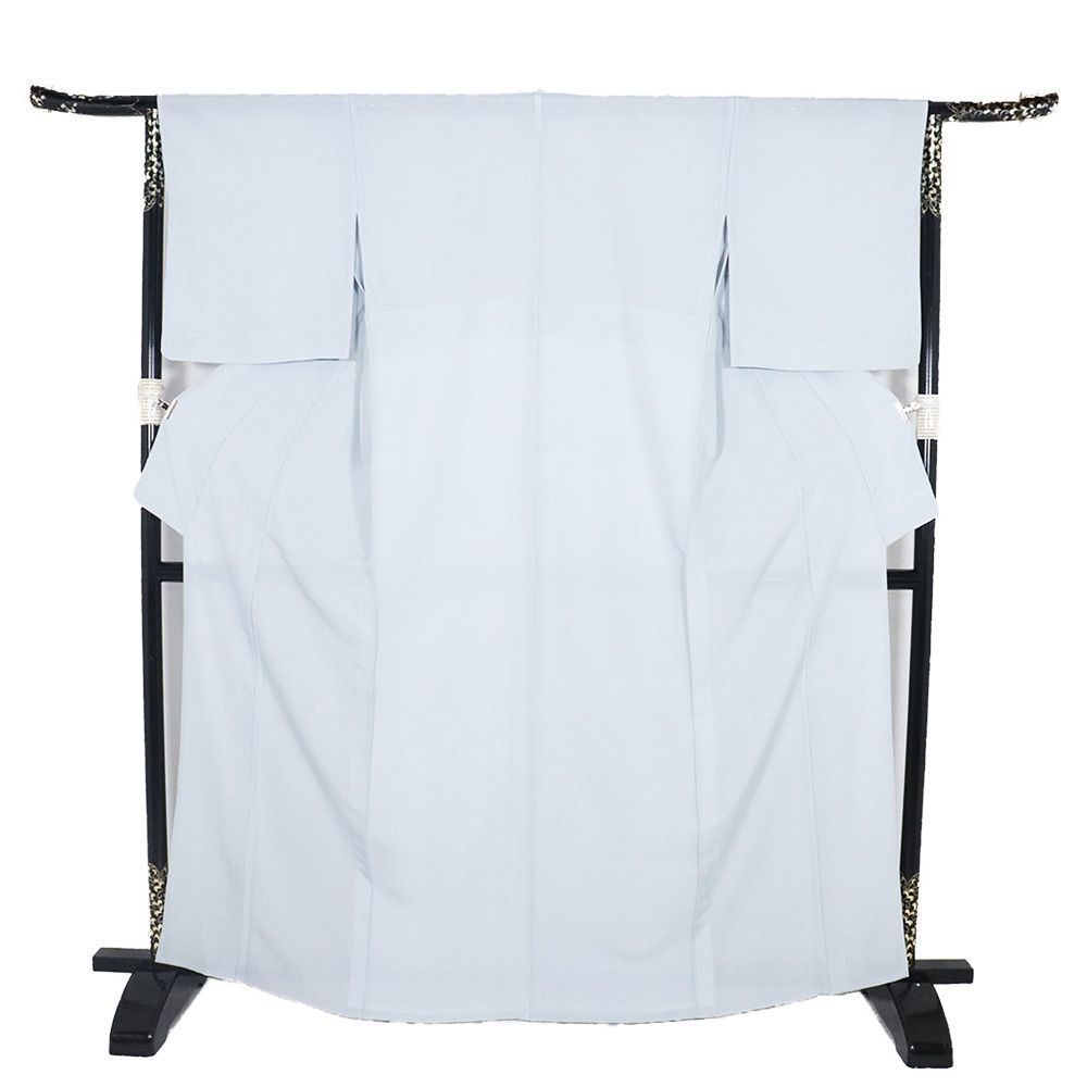 絽 万筋 江戸小紋 正絹 水色 トールサイズ ki30768 新品 盛夏 夏