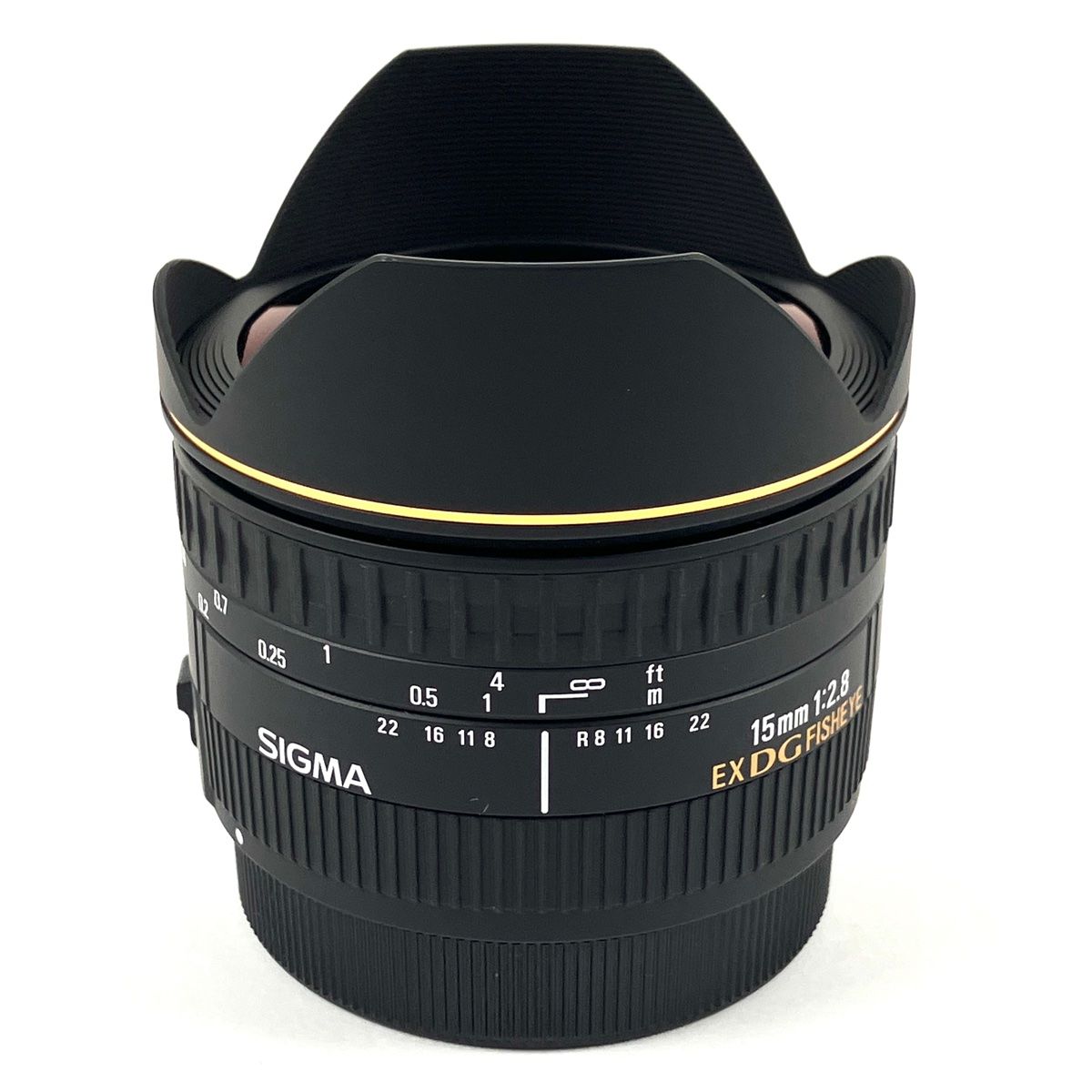 シグマ SIGMA 15mm F2.8EX DG DIAGONAL FISHEYE キヤノン EF用 一眼カメラ用レンズ オートフォーカス