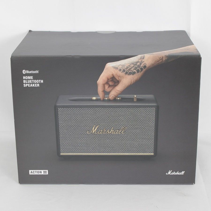 正規品 Marshall スピーカー ACTON III ブラック 新品未開封 ...