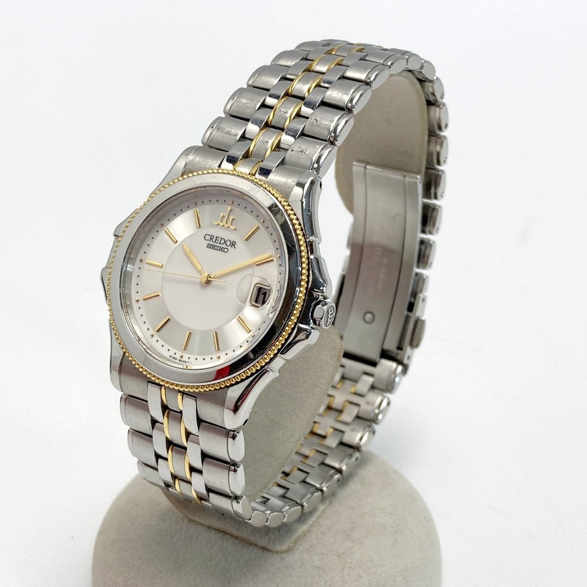 SEIKO クレドール 腕時計18KT+SS /SS 8J82-6A30 SEIKO セイコー クレドール 18KT+SS 8J82-6A30 シルバー