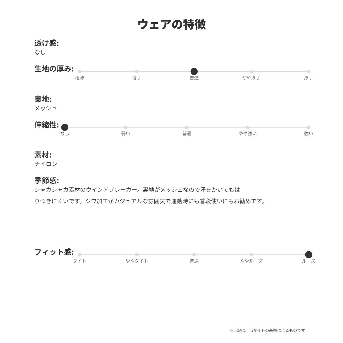 ウインドジャケット