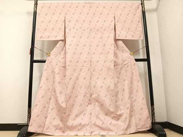 平和屋着物＊夏物 本場琉球絣 夏琉球 正絹 逸品 未使用 CAAW0886ng