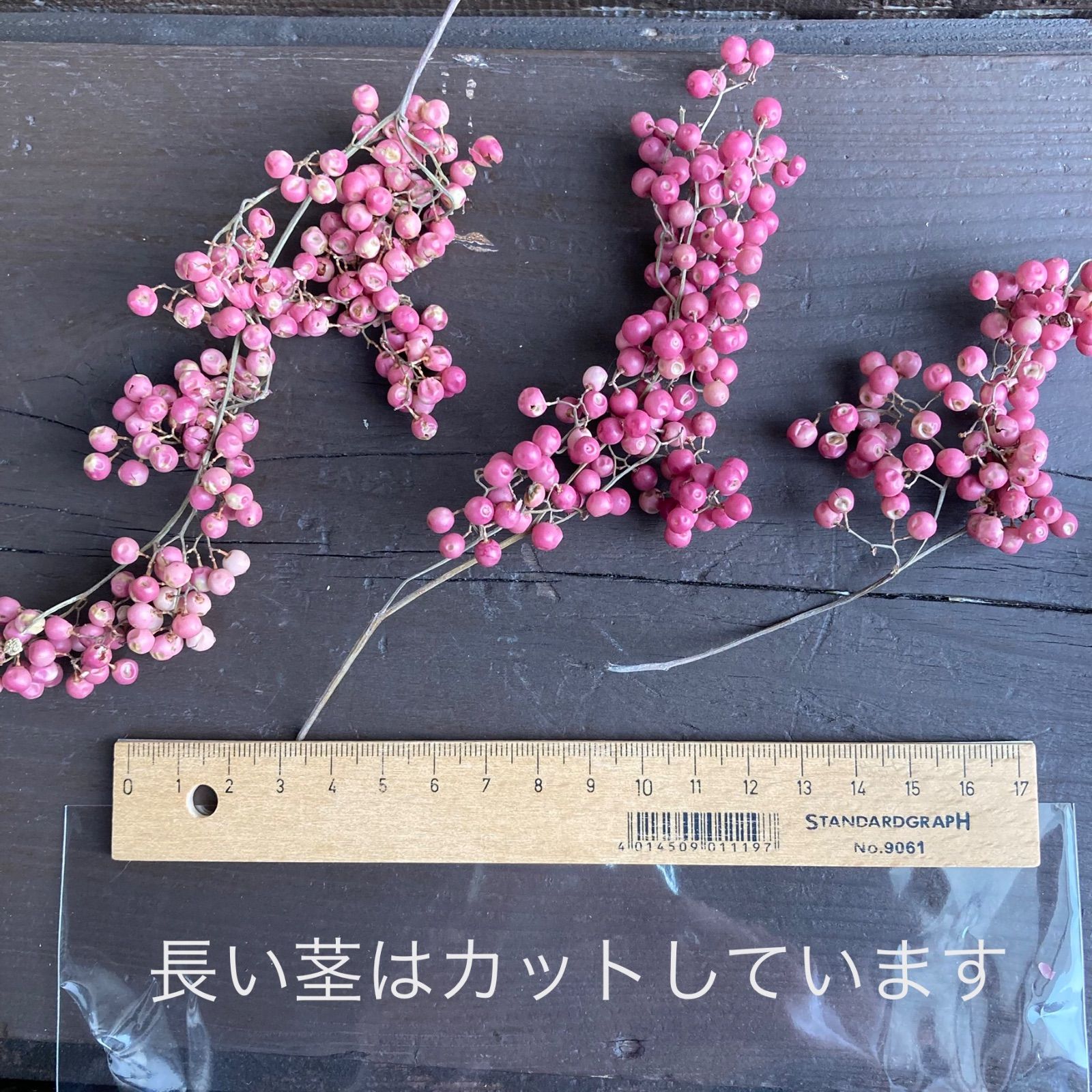 ナチュラル ドライフラワー ピンク ペッパーベリー 40g 花材