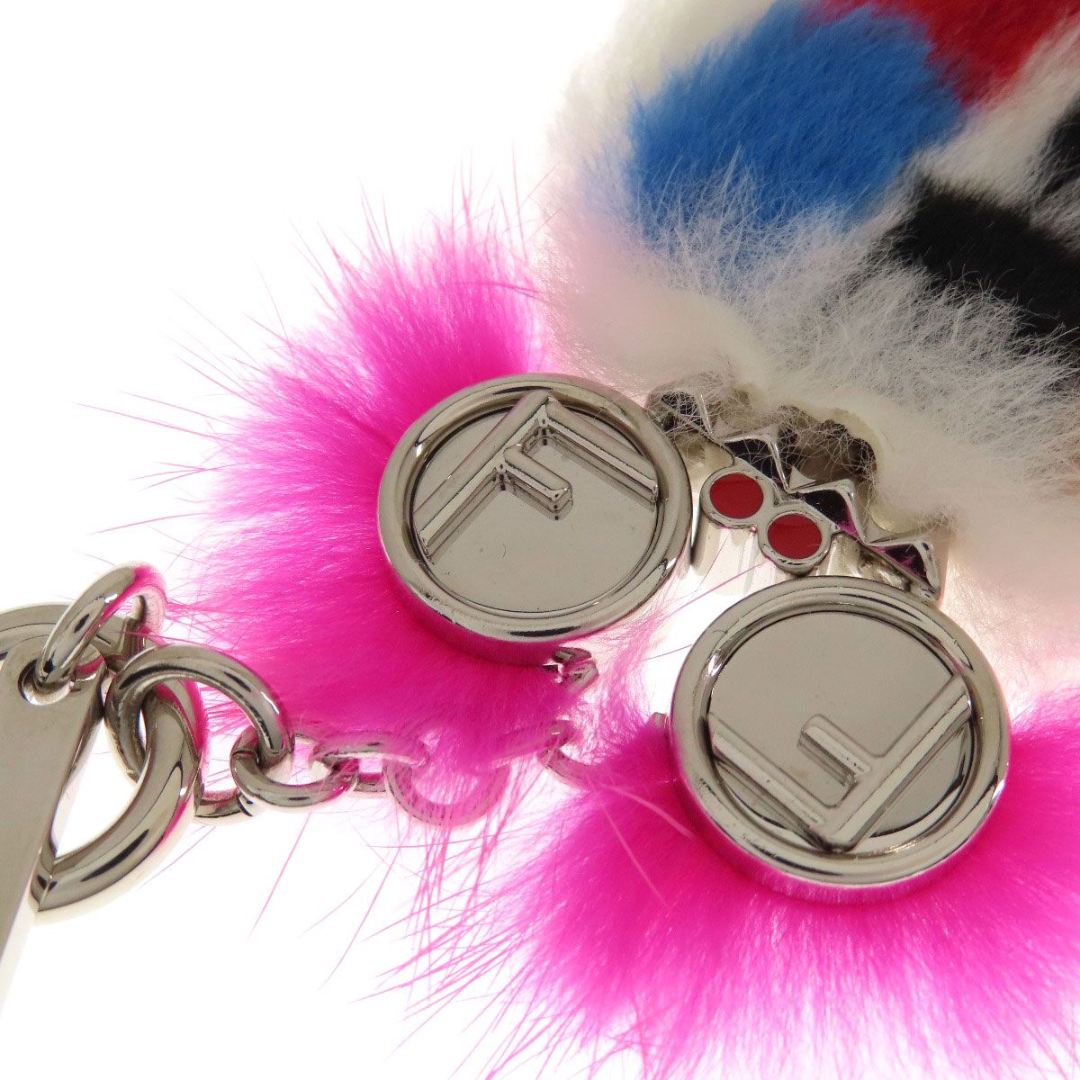 FENDI ミンクファーキーホルダー チャーム FENDI フェンディ