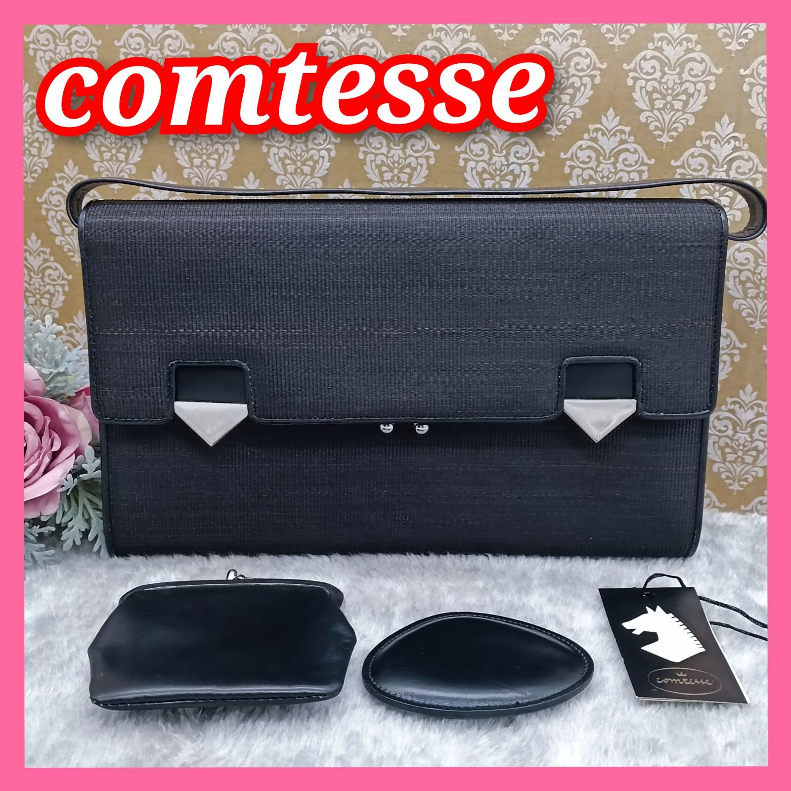 コンテス　COMTESSE　クラッチバッグ COMTESSE 》 ☆美品☆ コンテス クラッチバッグ ハンドバッグ