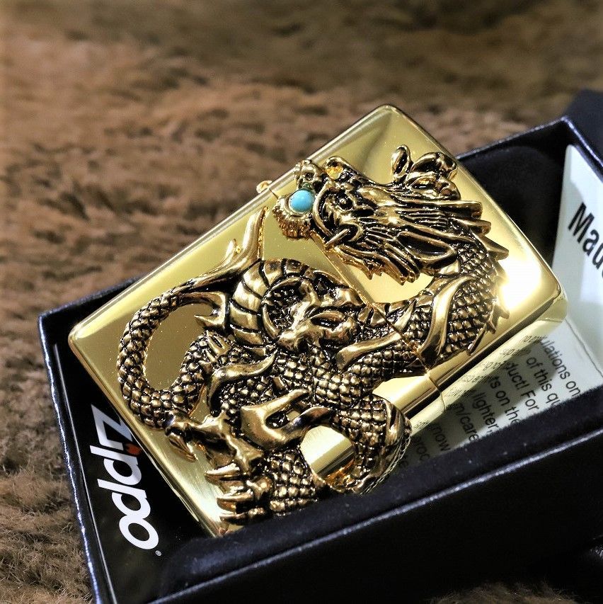 Zippo 龍の爪 ドラゴンクロウ メタル 金銀 未使用品
