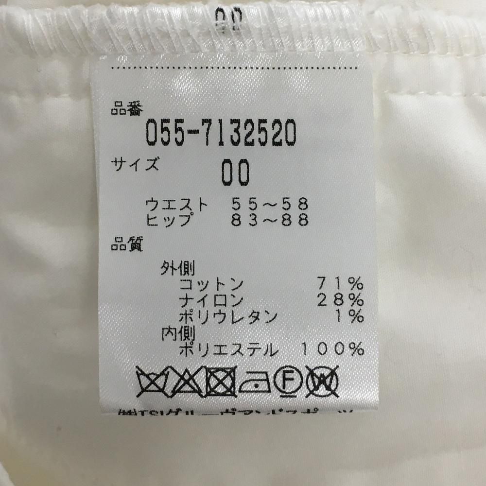 【超美品】パーリーゲイツ ホワイトショートパンツ 超美品】パーリーゲイツ ショートパンツ 白 レース 裏地付