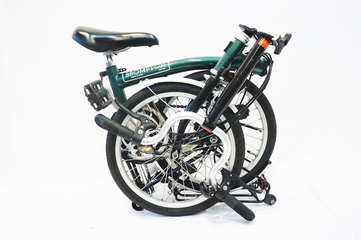 ブロンプトン BROMPTON M3L 台湾 ほぼオリジナル 美品 BROMPTON 「ブロンプトン」 M3R 台湾製 2000年頃 16インチ 折り畳み