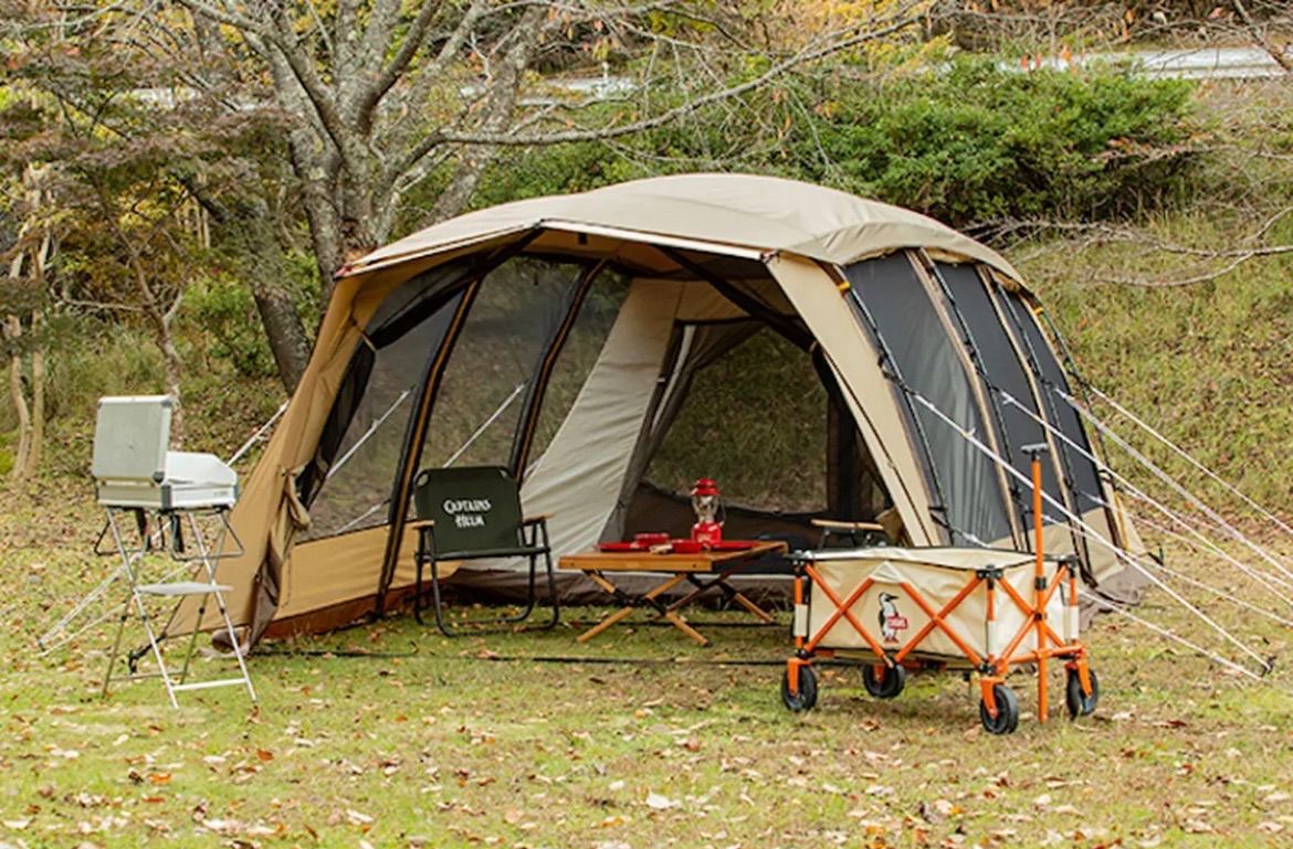 OGAWA × ORANGE 別注 Apollon アポロン TC キャンプ テント 小川