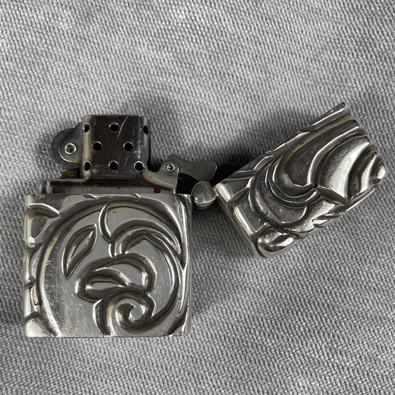 LONE ONES ロンワンズ MATING FLIGHT ZIPPO ライター シルバー L