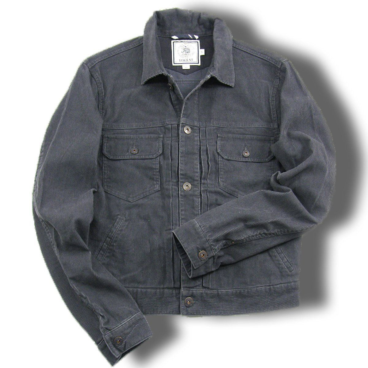 未使用 J. PRESS YORK STREET ツイード ジャケット 40R L程度 グリーン 