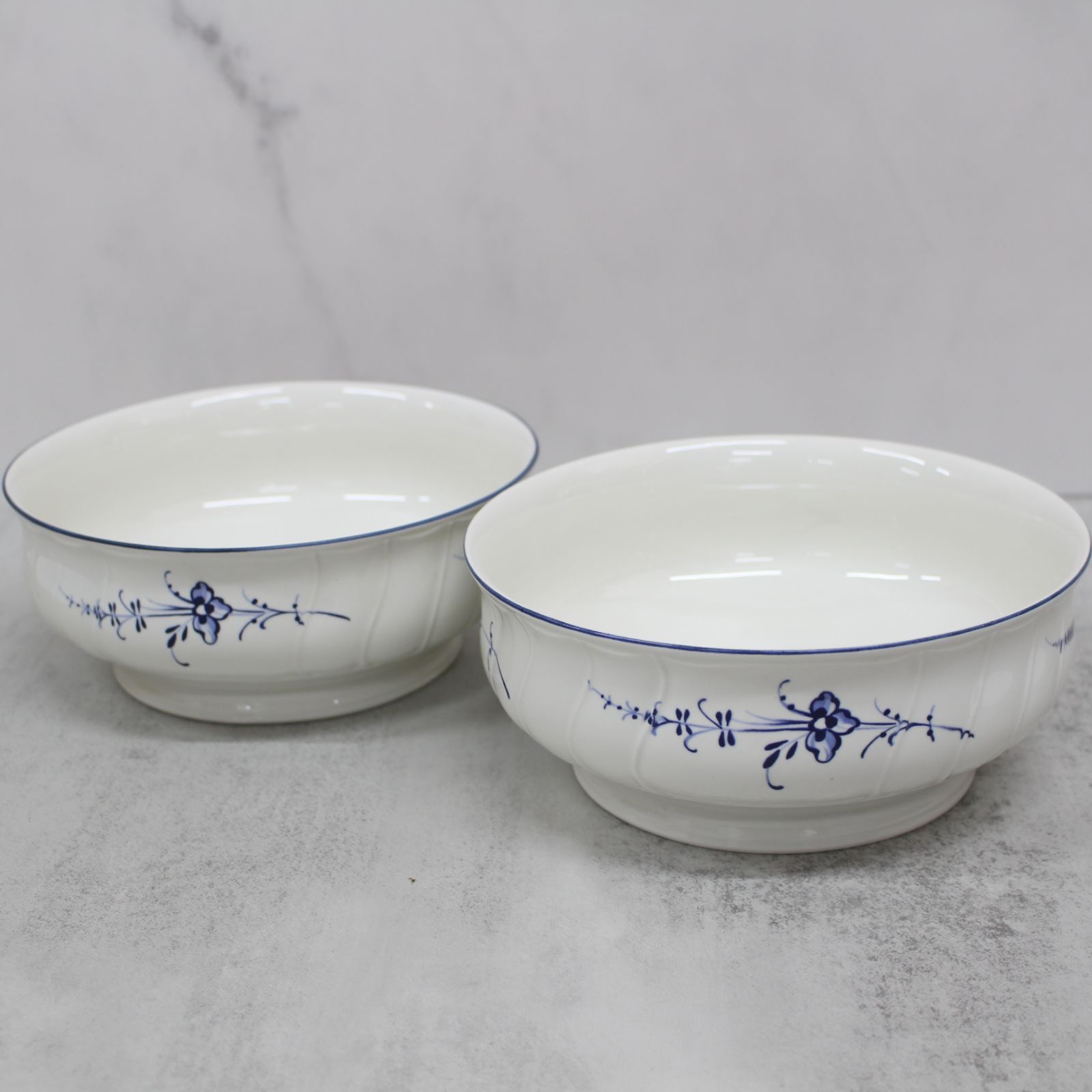 S062)Villeroy&Boch オールドルクセンブルク ボウル 17.5cm 深皿 2客