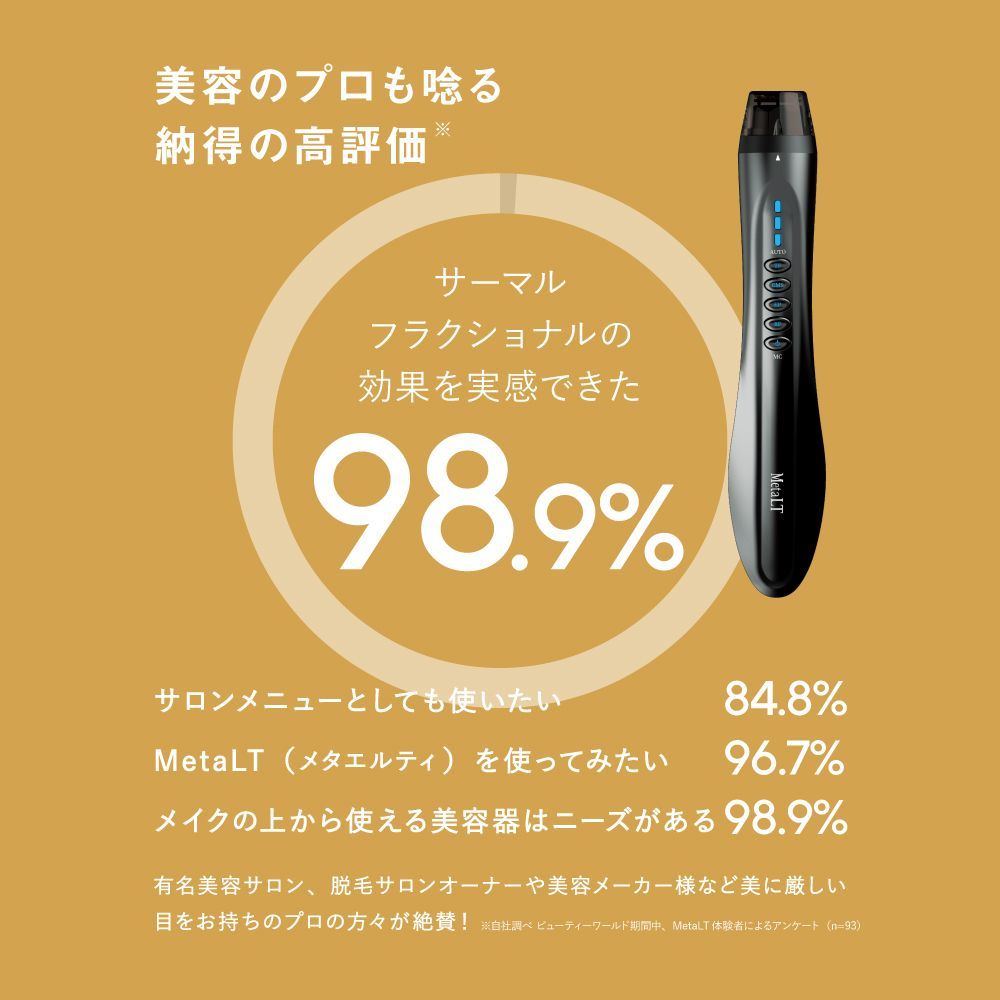 美顔器 MetaLT メタエルティ 【正規販売店】 全身 美容器 EMS