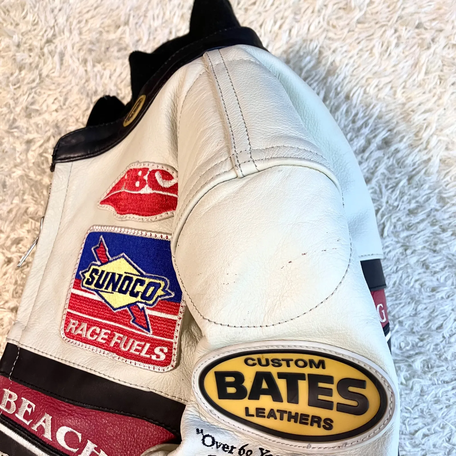 BATES ベイツライダースジャケット 本革ライディング ジャケット 防寒 