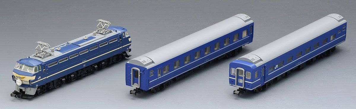 国鉄Nゲージ ブルートレイン他セット Nゲージ TOMIX 98388 JR EF66形ブルートレインセット(3両