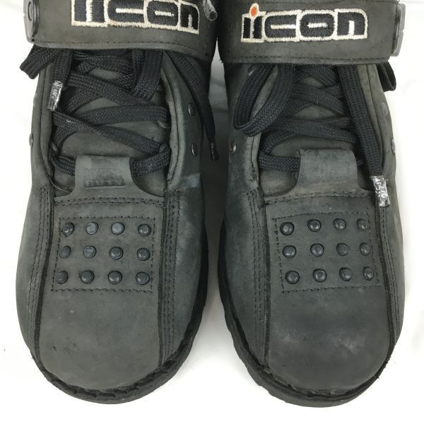 ICON/アイコン☆オンロード/ライディング/バイク ショートブーツ/シューズ【US8/26.0程度 黒/BLACK】Motorcycle Boots  管No.YR50 #BUZZBERG - メルカリ