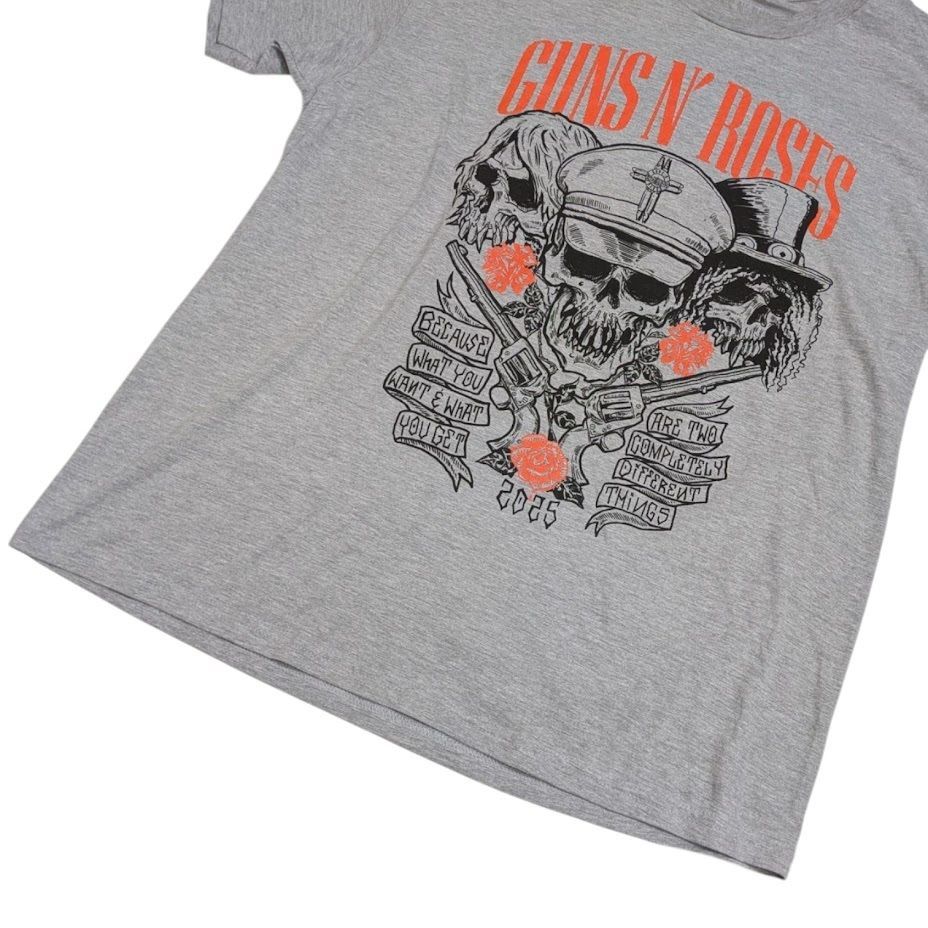Guns N' Roses 2025 Skulls T-Shirt未使用 美品 Guns N' Roses ガンズアンドローゼズ スカル Tシャツ 2025 Japan