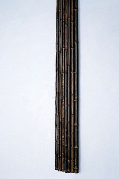 黒竹(淡竹) 浸漬防虫品 長さ2000ミリ 約径18ミリ 3本入