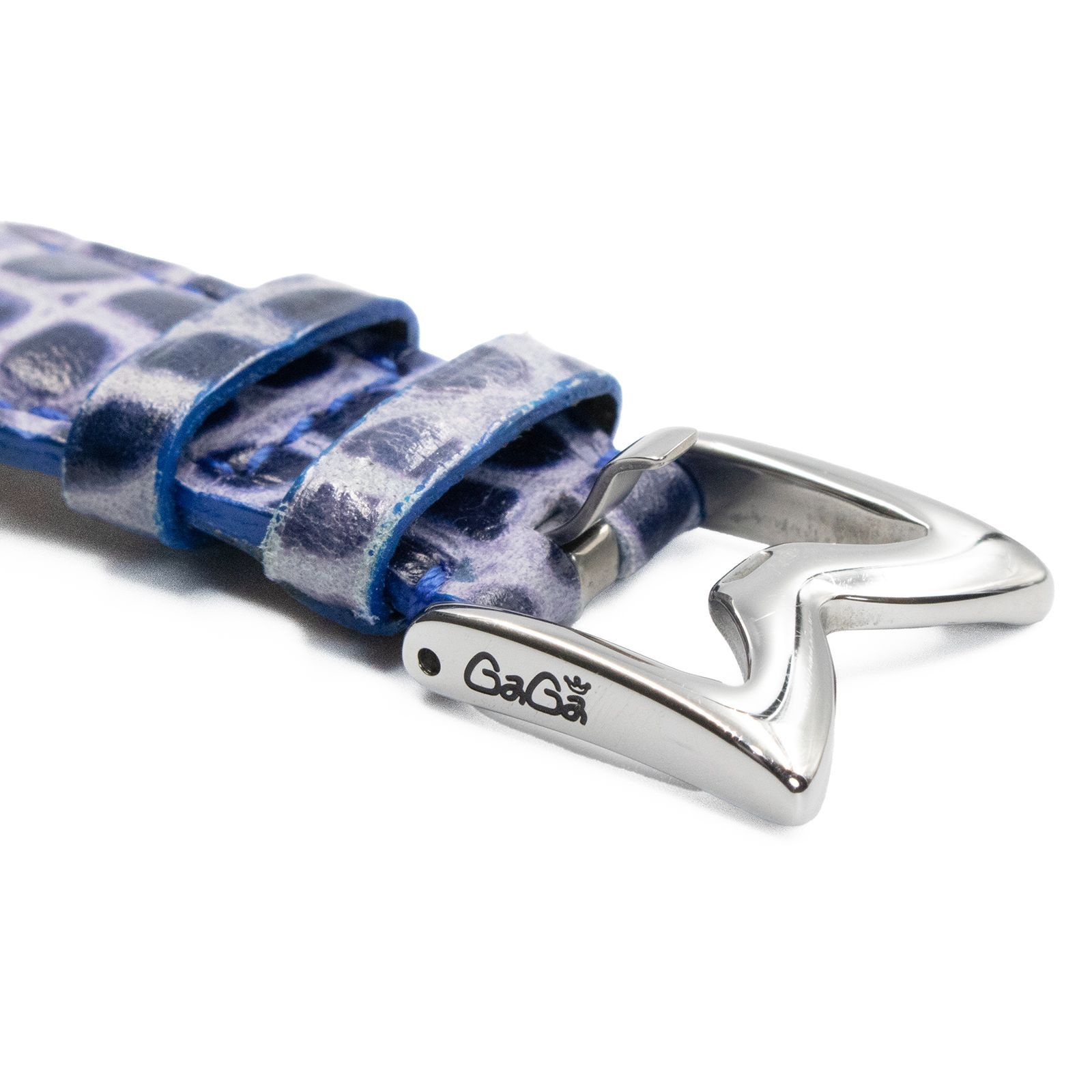 ガガミラノ 腕時計 レディース マヌアーレ40 白 青 紫 シェル 派手 目立つ