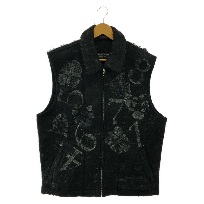 HOMME DEUX Comme des Garçons L ウールベスト HOMME DEUX Comme des Garçons L ウールベスト comme des garçons