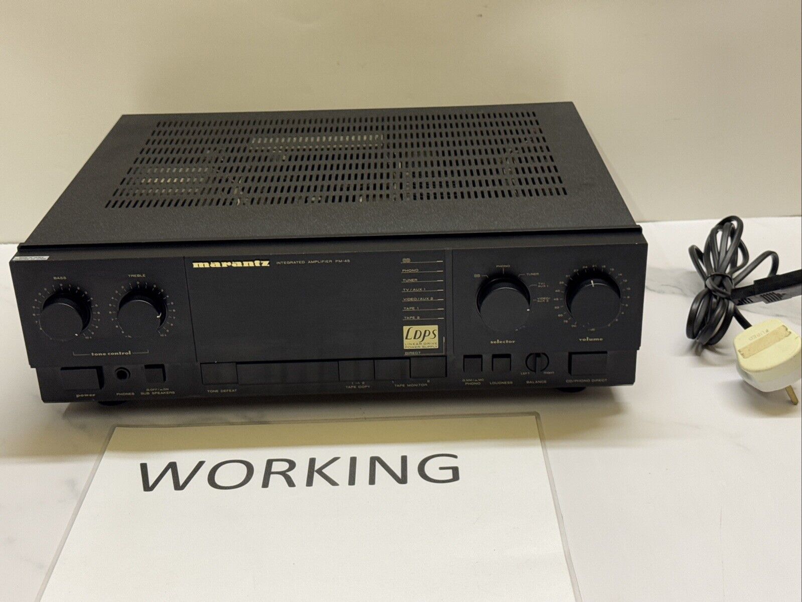 marantz プリメインアンプ PM4200 マランツ ブラック marantz pm4200