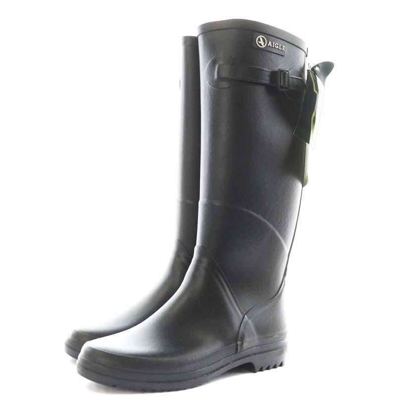 エーグル AIGLE 長靴 レインシューズ レインブーツ ロゴ ラバー