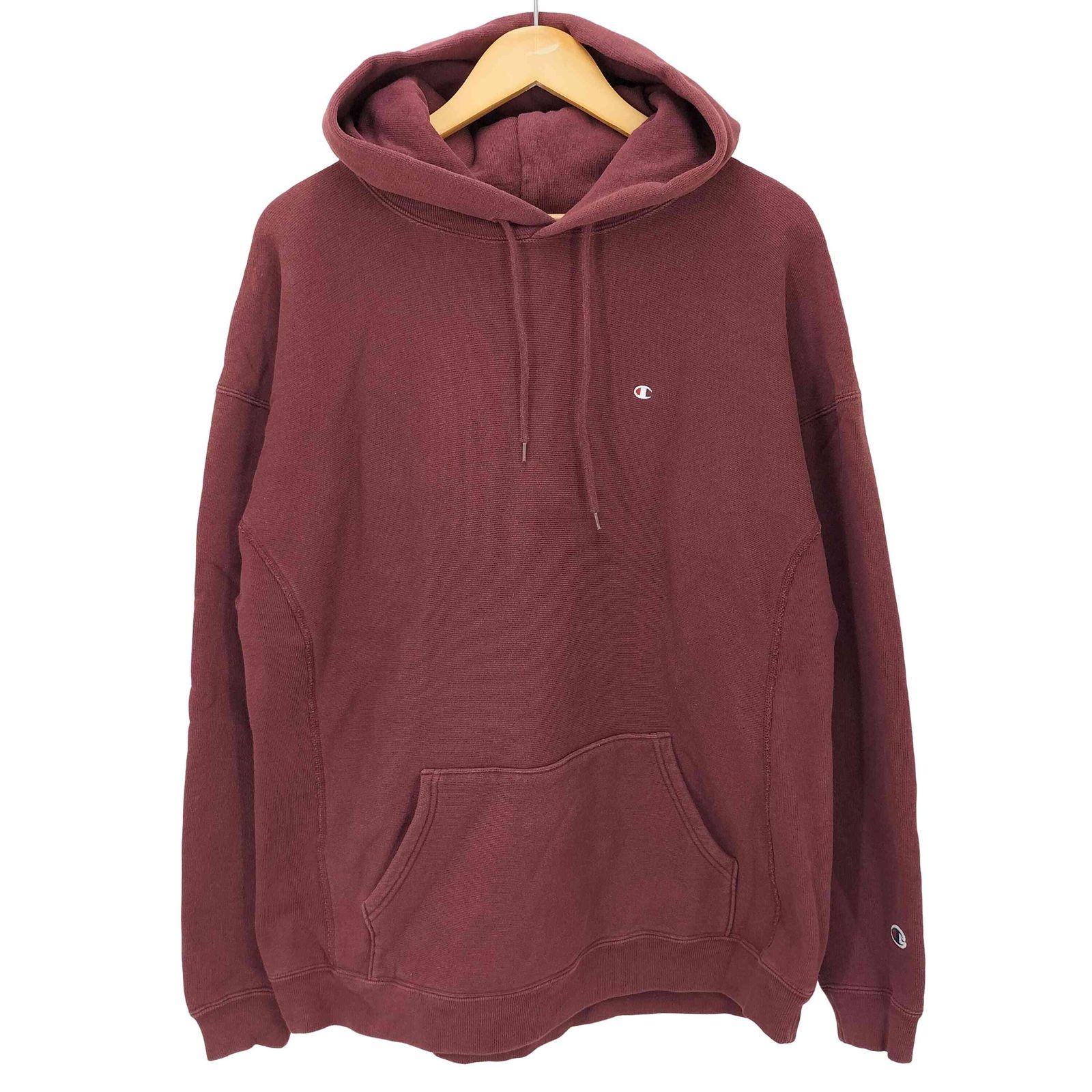 チャンピオン Champion 復刻 青単タグ REVERSE WEAVE リバースウィーブ 目有プルオーバー フーディ メンズ import：M 