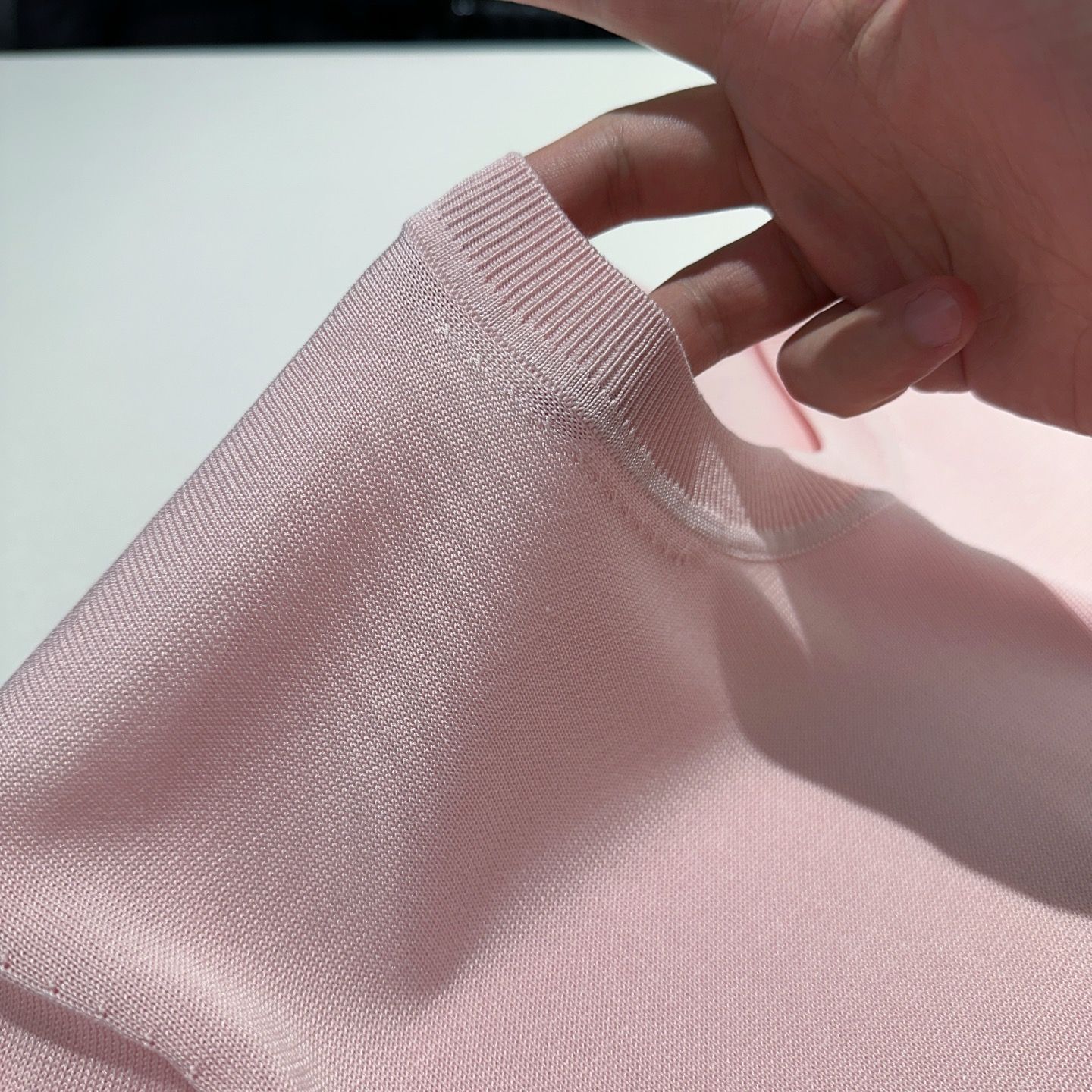 Loro Piana ピンクストライプ 半袖ニット サイズ46 コメ兵｜ロロピアーナ Loro Piana ニット｜ロロピアーナ