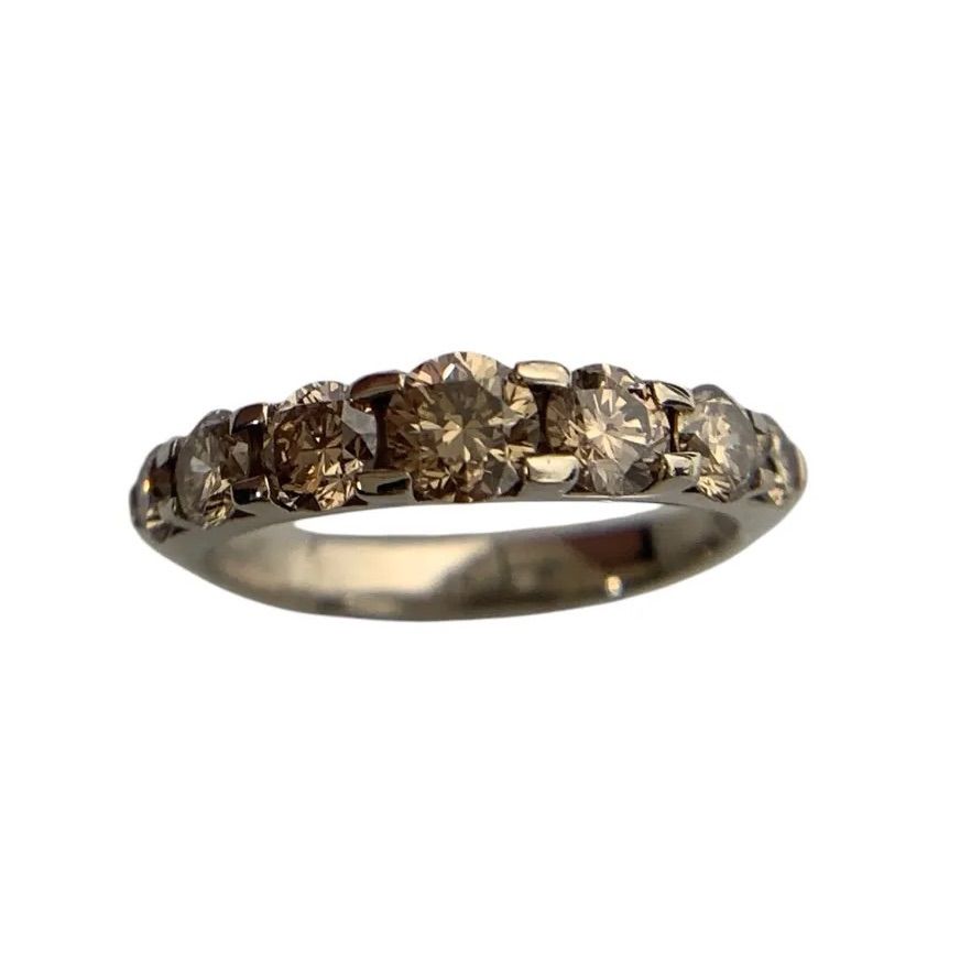 Kashikey カシケイ ネイキッド ブラウン ダイヤ リング K18ブラウン  