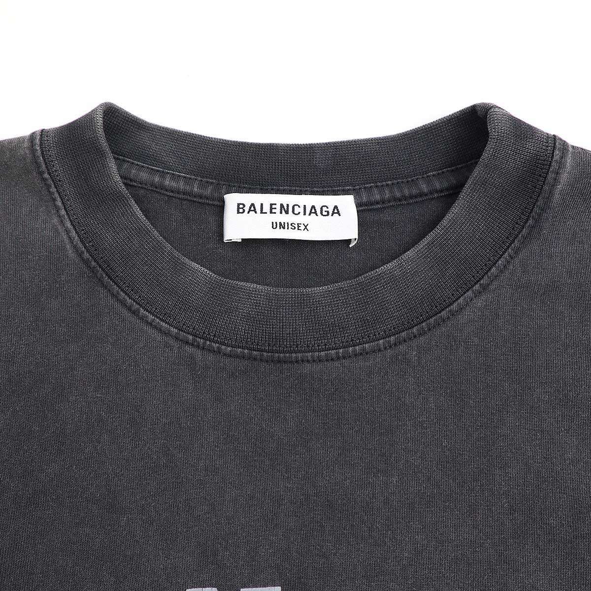 BALENCIAGA バレンシアガ 22SS カレッジロゴ ミディアムフィットT 