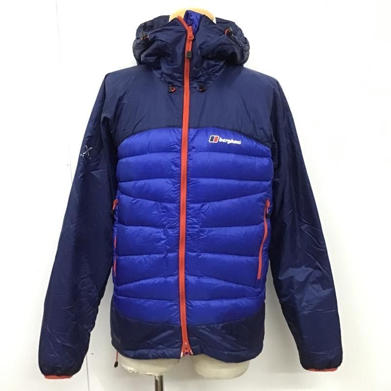 ユニセックス】berghaus フード付きダウンジャケット 青