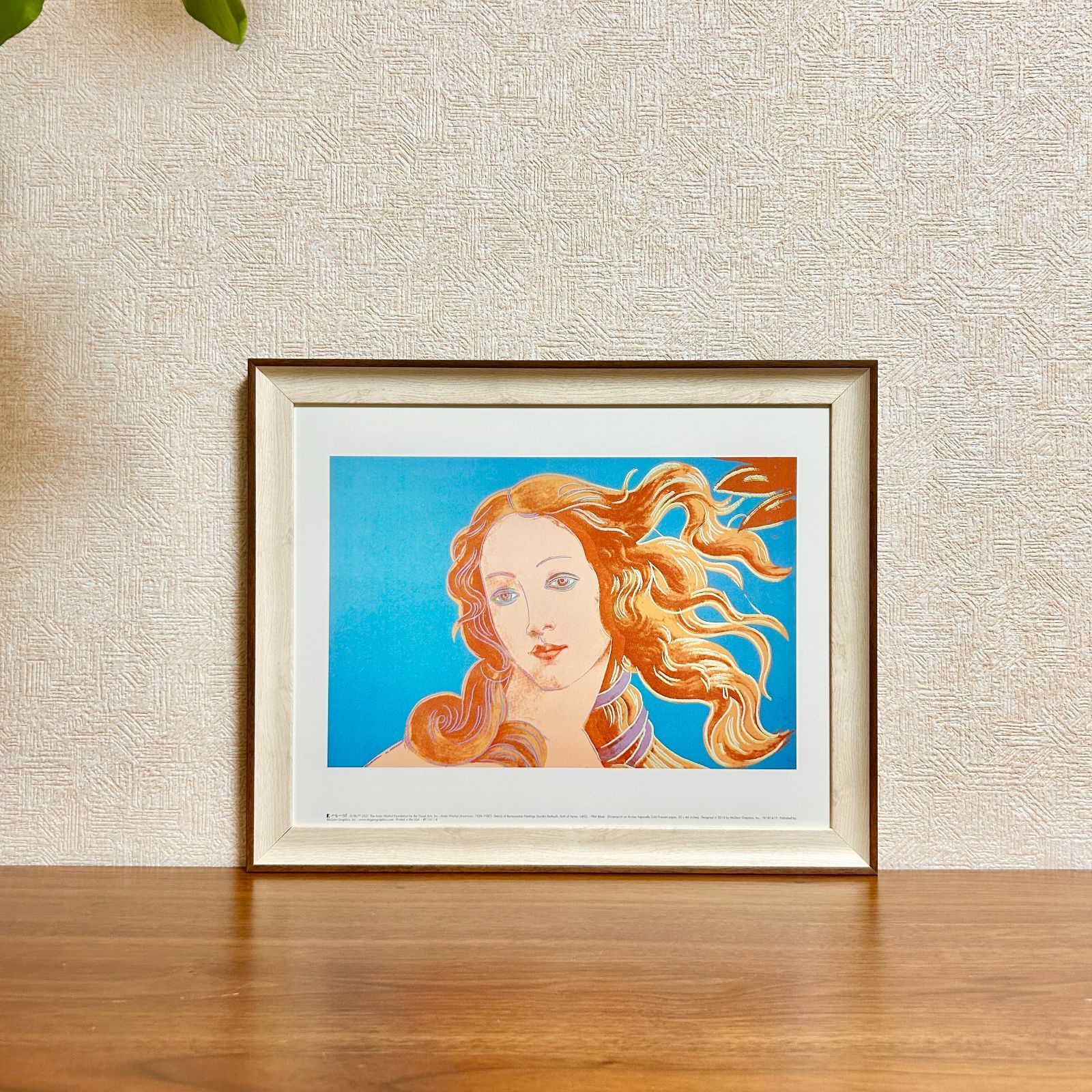 新品☆額縁付アートポスター(BRUCE MCGAW GRAPHICS)☆アンディ