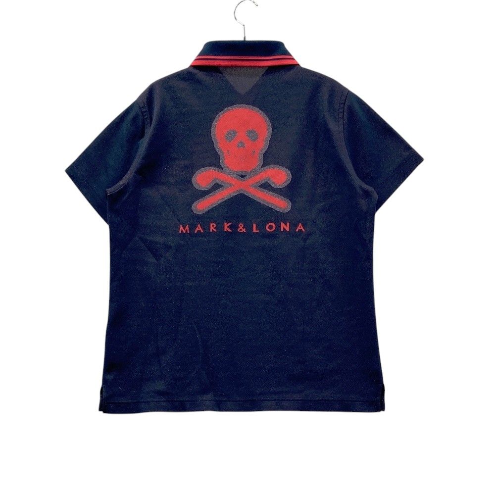 MARK&LONA マークアンドロナ レディース ポロシャツ 黒L 中古