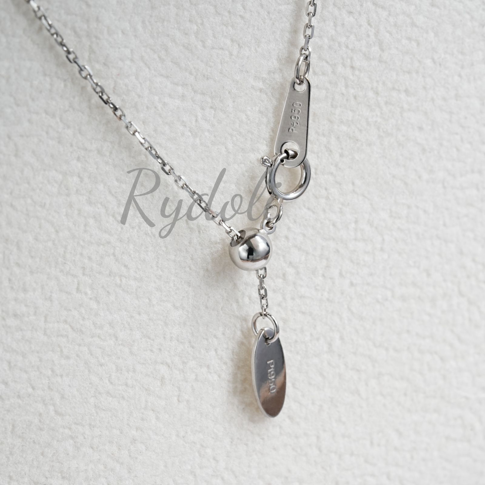 即納発送 PT950 1.10ct ダイヤネックレス ラボグロウンダイヤモンド  