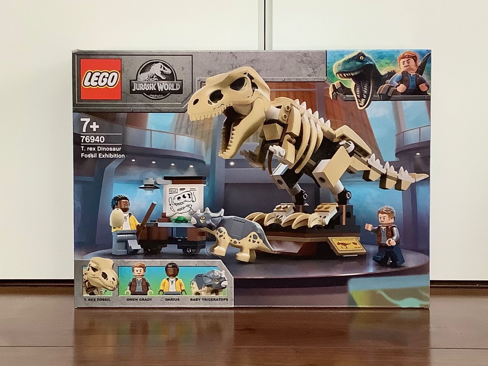 新品未開封 レゴ ジュラシック・ワールド Ｔ-レックスの大化石展 76940